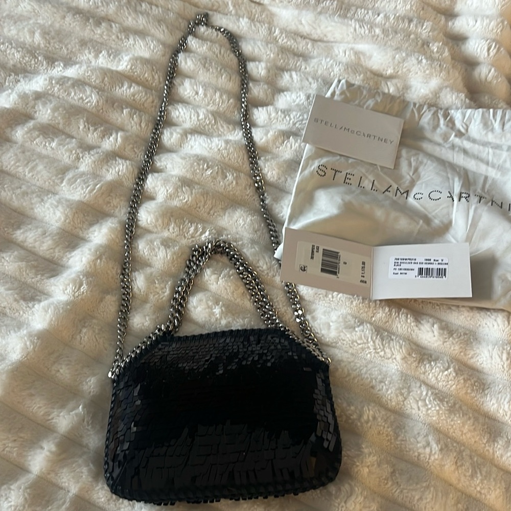 Stella McCartney mini sequins bag! New!